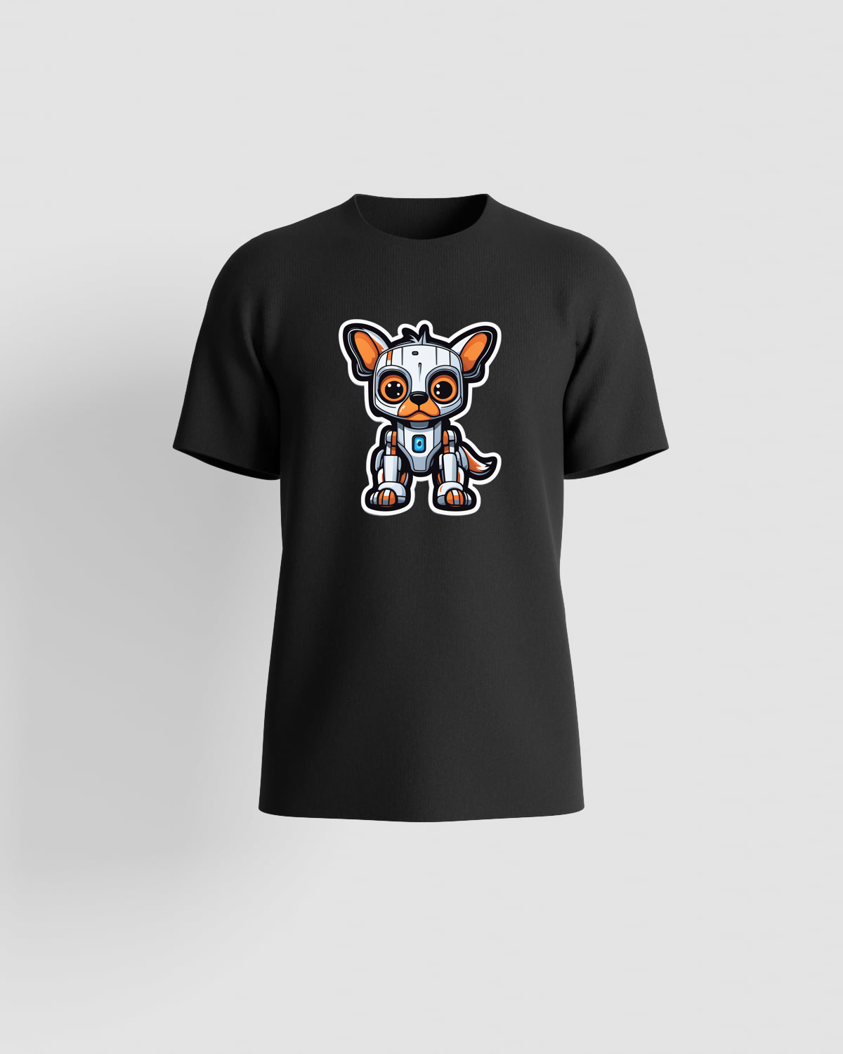 T-Shirt nero con design del logo audace 59