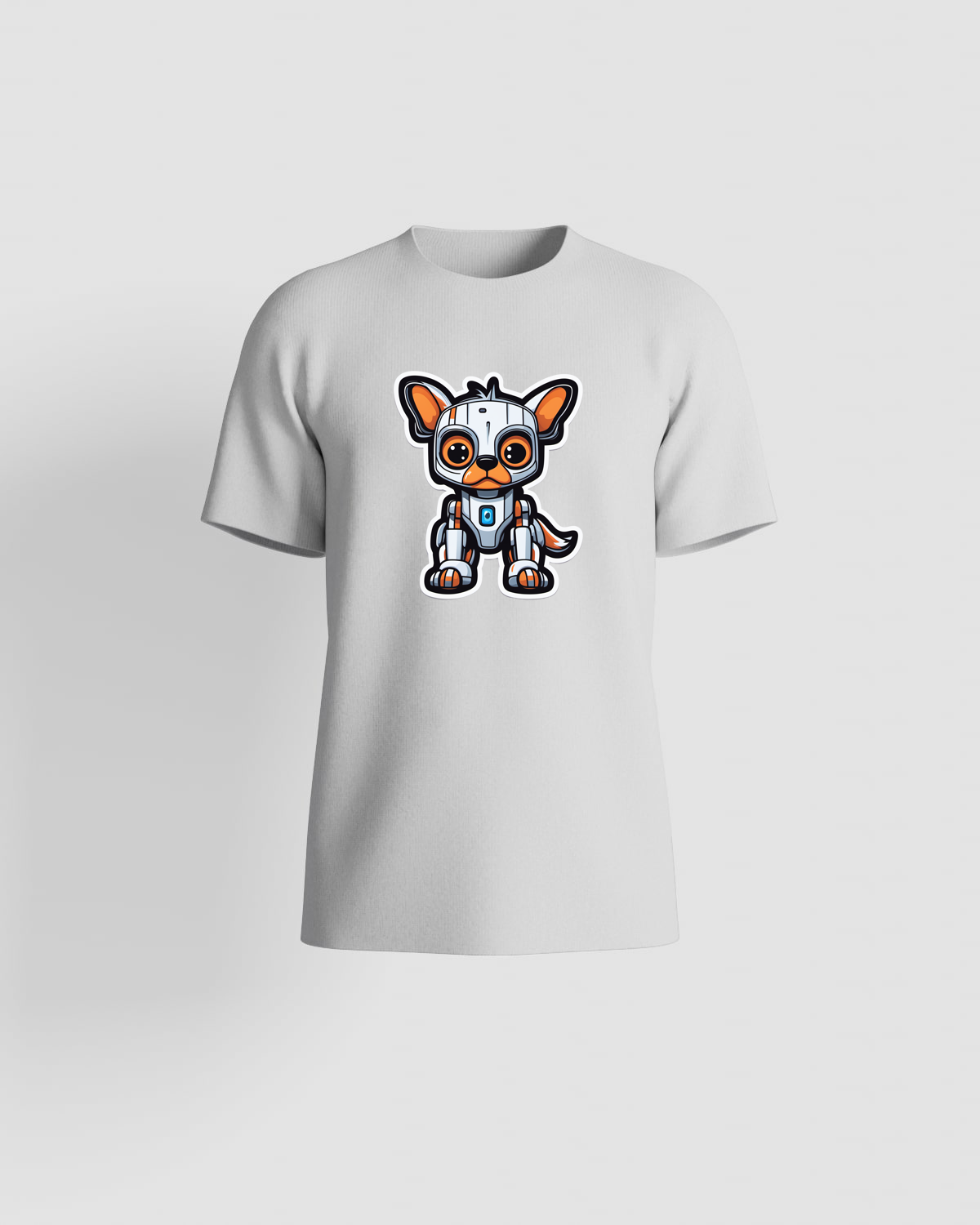 T‑shirt bianca con design personalizzato 59