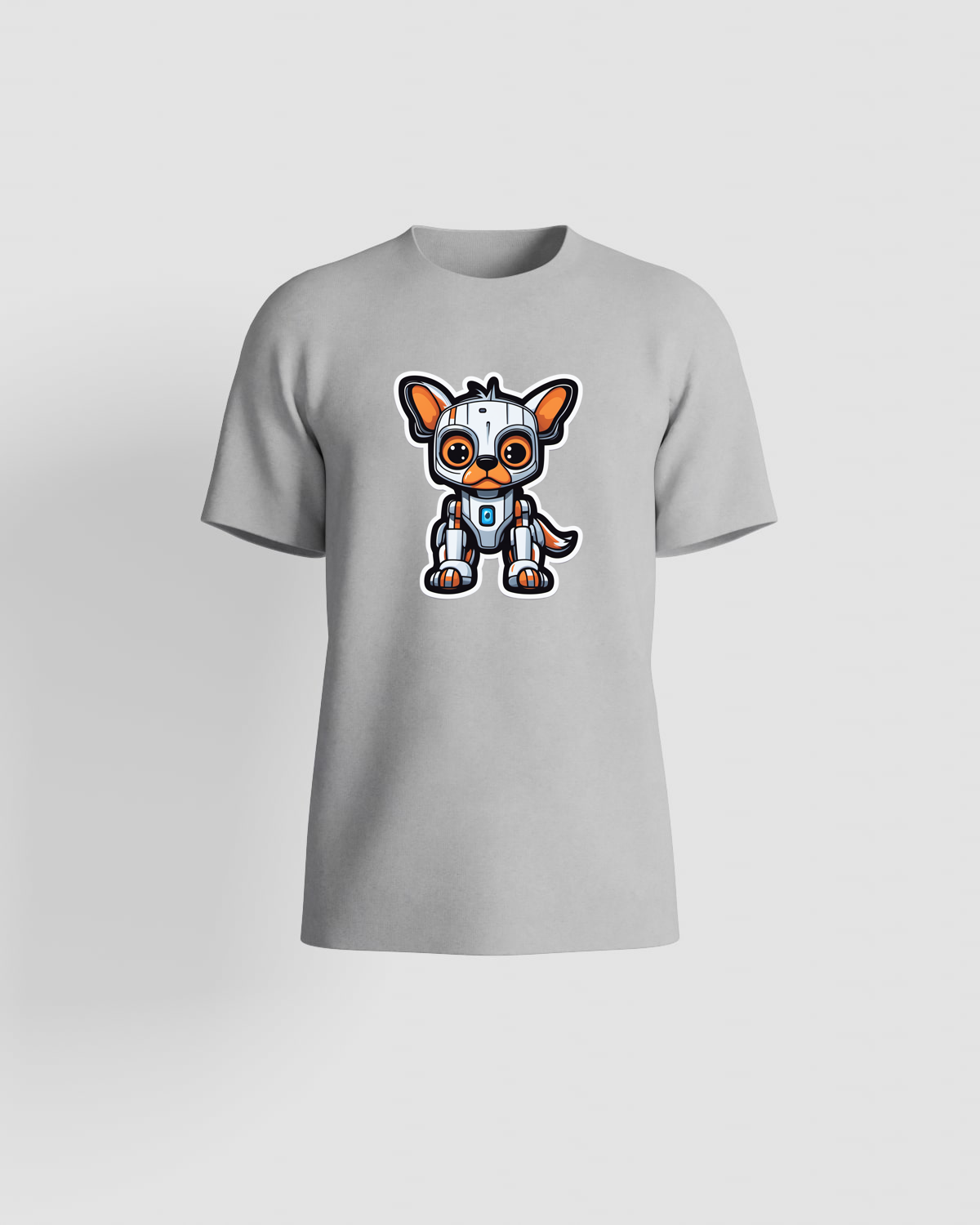 T-shirt personalizzabile 100% Cotone Unisex Grigio 59