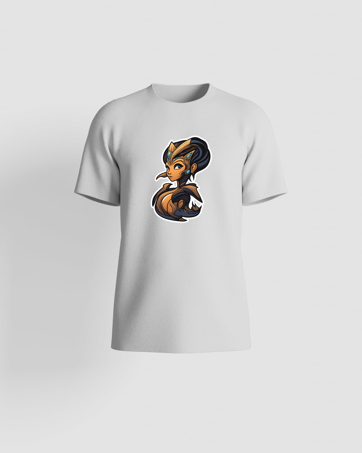 White T-Shirt with Unique Graphic 59