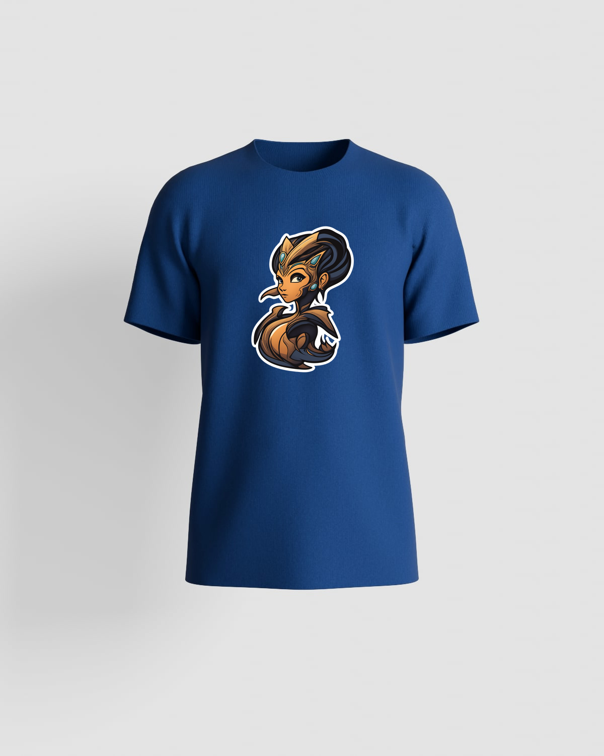 Blue Eco-Sustainable T-Shirt with Modern Fit 59