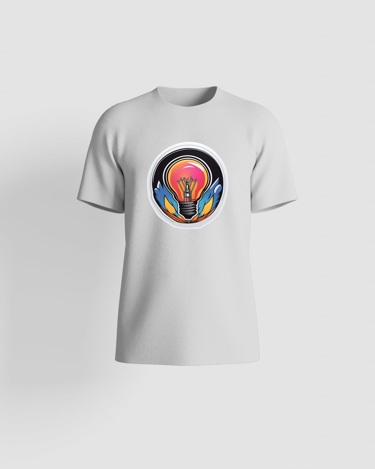 White Eco-Friendly T-Shirt with Bold Graphic 59