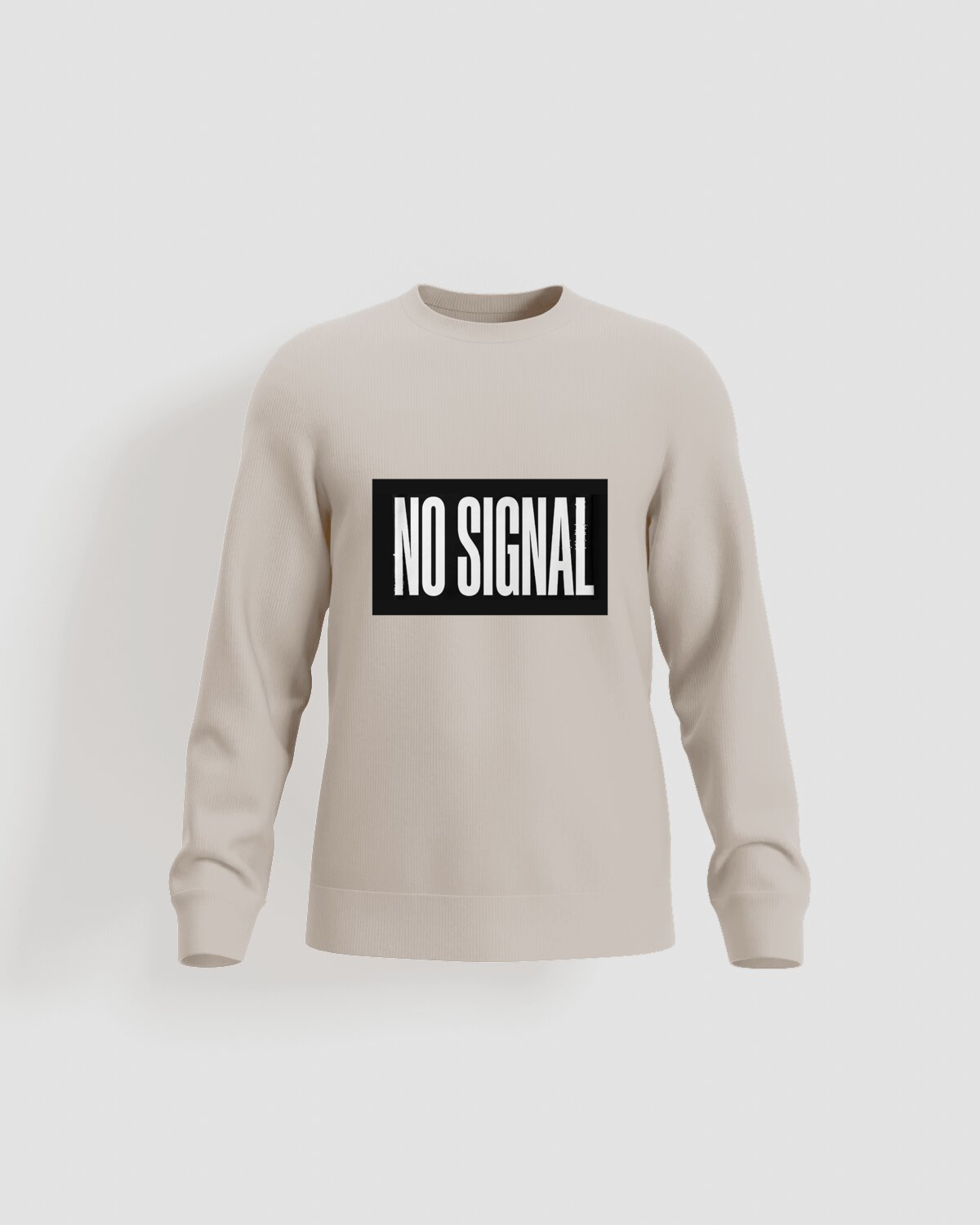 Cream Unisex Sweatshirt with Soft Organic Cotton 59