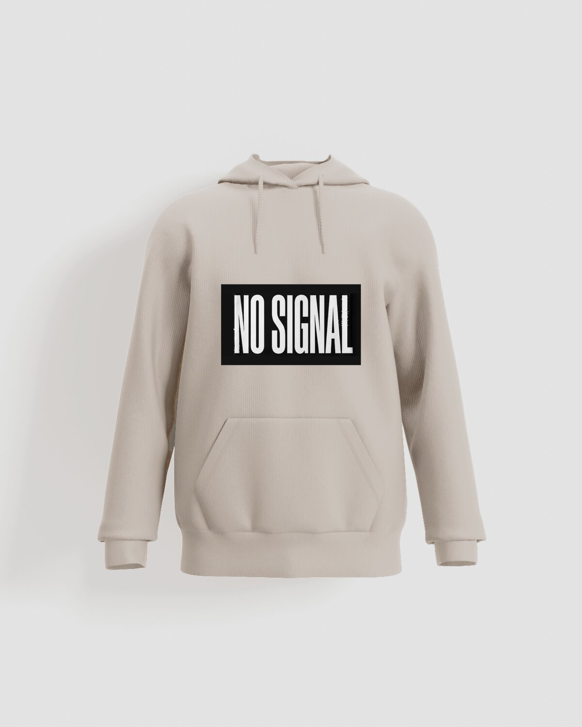 Cream Brushed Sweatshirt with Organic Cotton Comfort 59