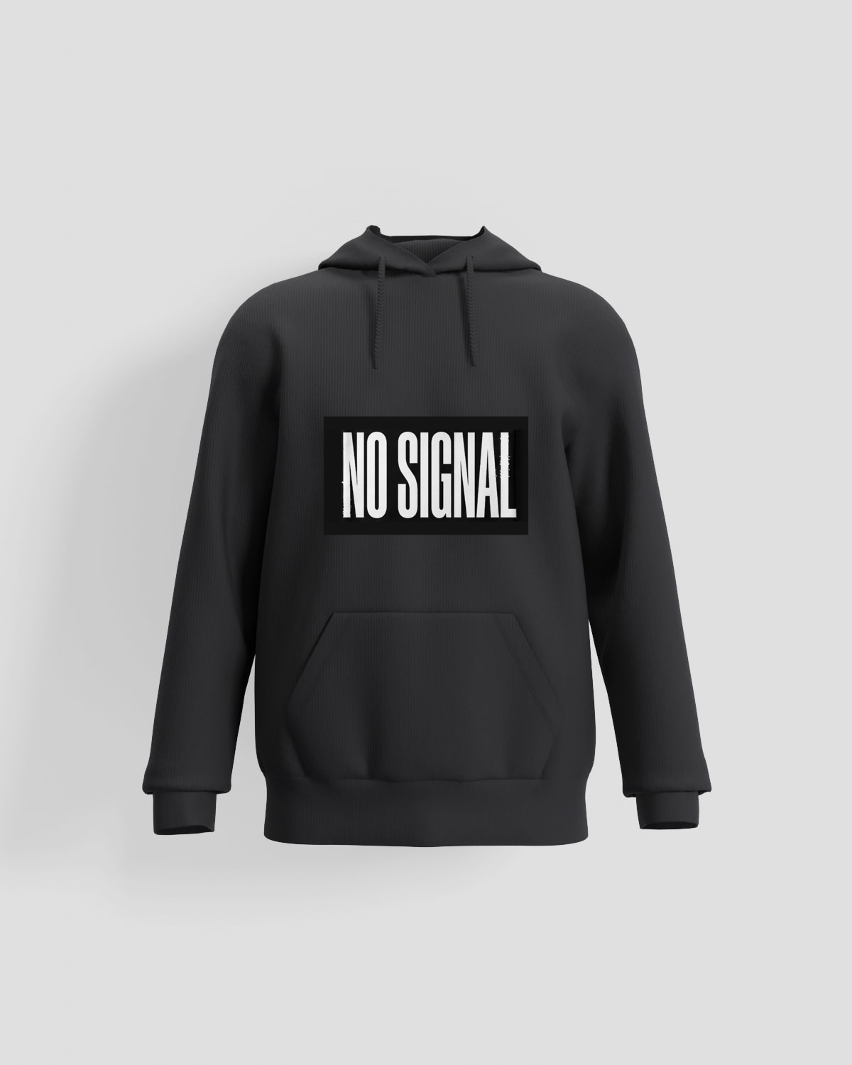 Black Premium Sweatshirt – Eco‑Sustainable Brushed Cotton 59