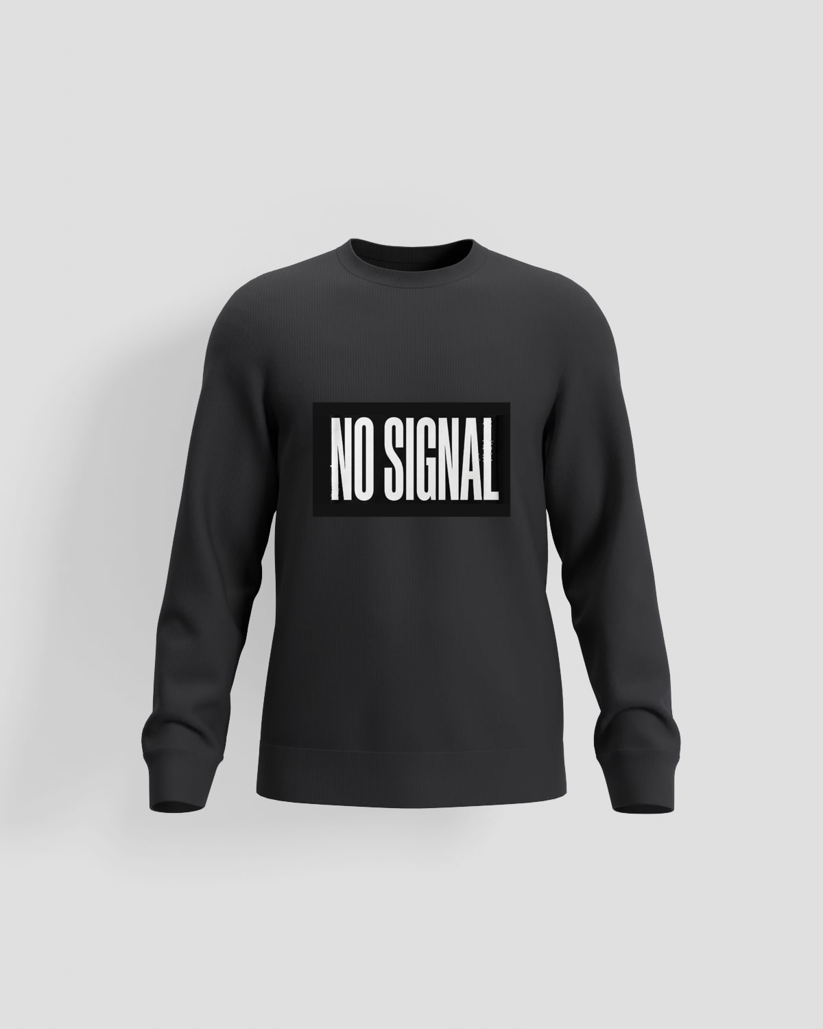Black Premium Sweatshirt – Brushed Organic Cotton Comfort 59