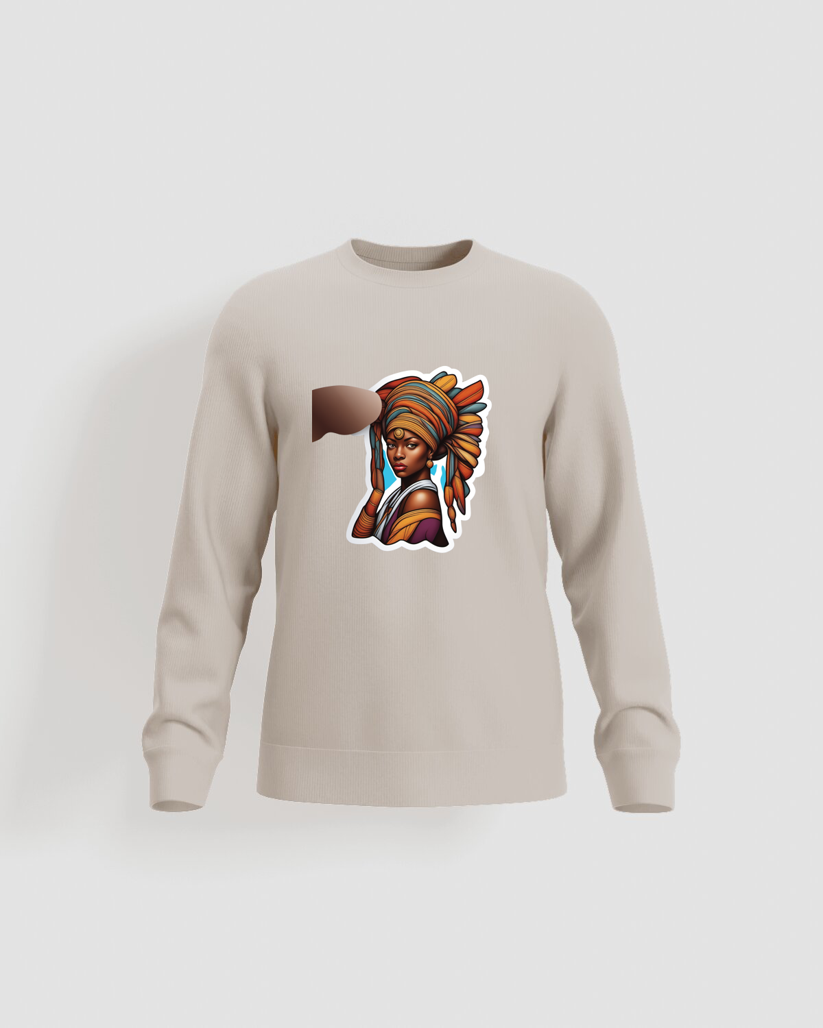 Cream Brushed Organic Sweatshirt 59