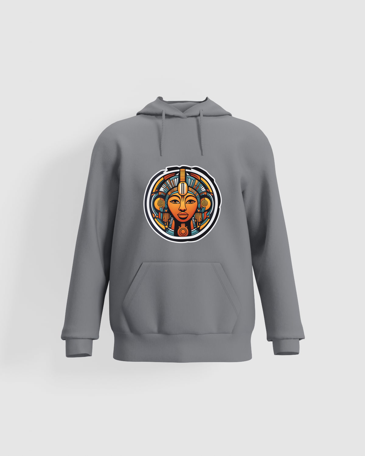 Grey Unisex Cotton Sweatshirt 59