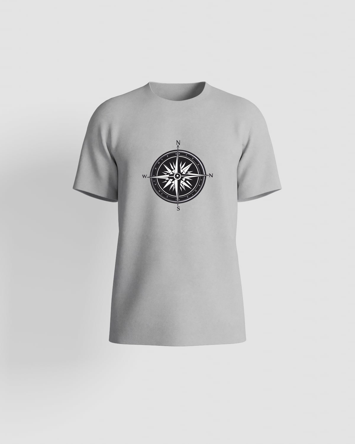 Grey T-Shirt Organic Cotton Modern Fit 59