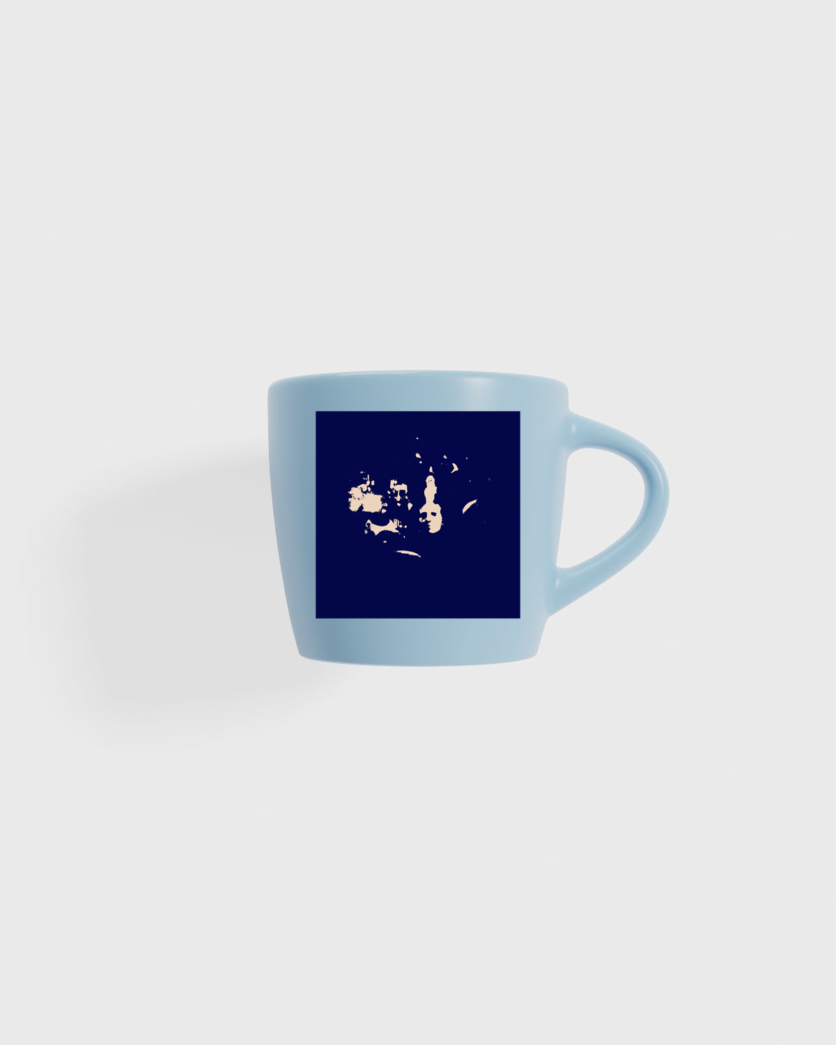 Matte White Ceramic Mug with Glossy Interior 59