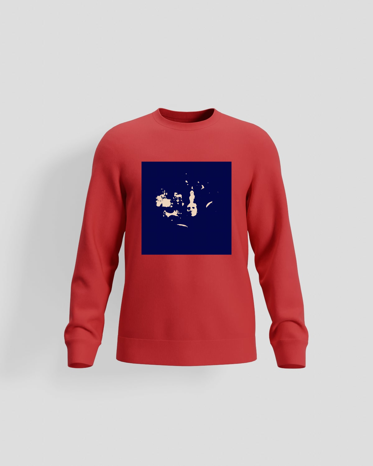 Red Brushed Organic Sweatshirt 59