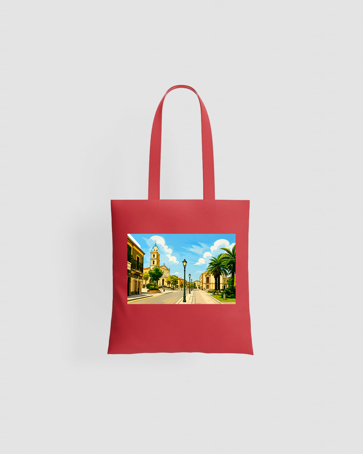 Durable Cotton Tote Bag with 67cm Long Handles 59