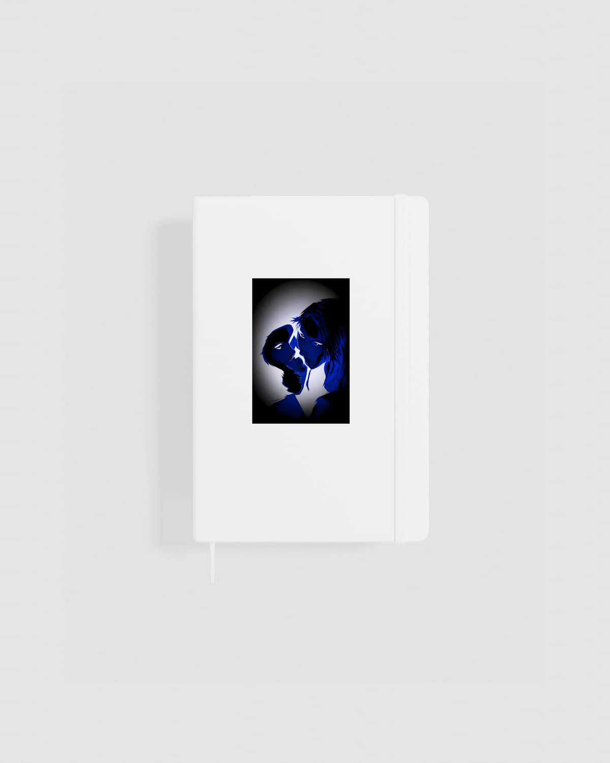 Custom Notebook with Bold Graphic Design