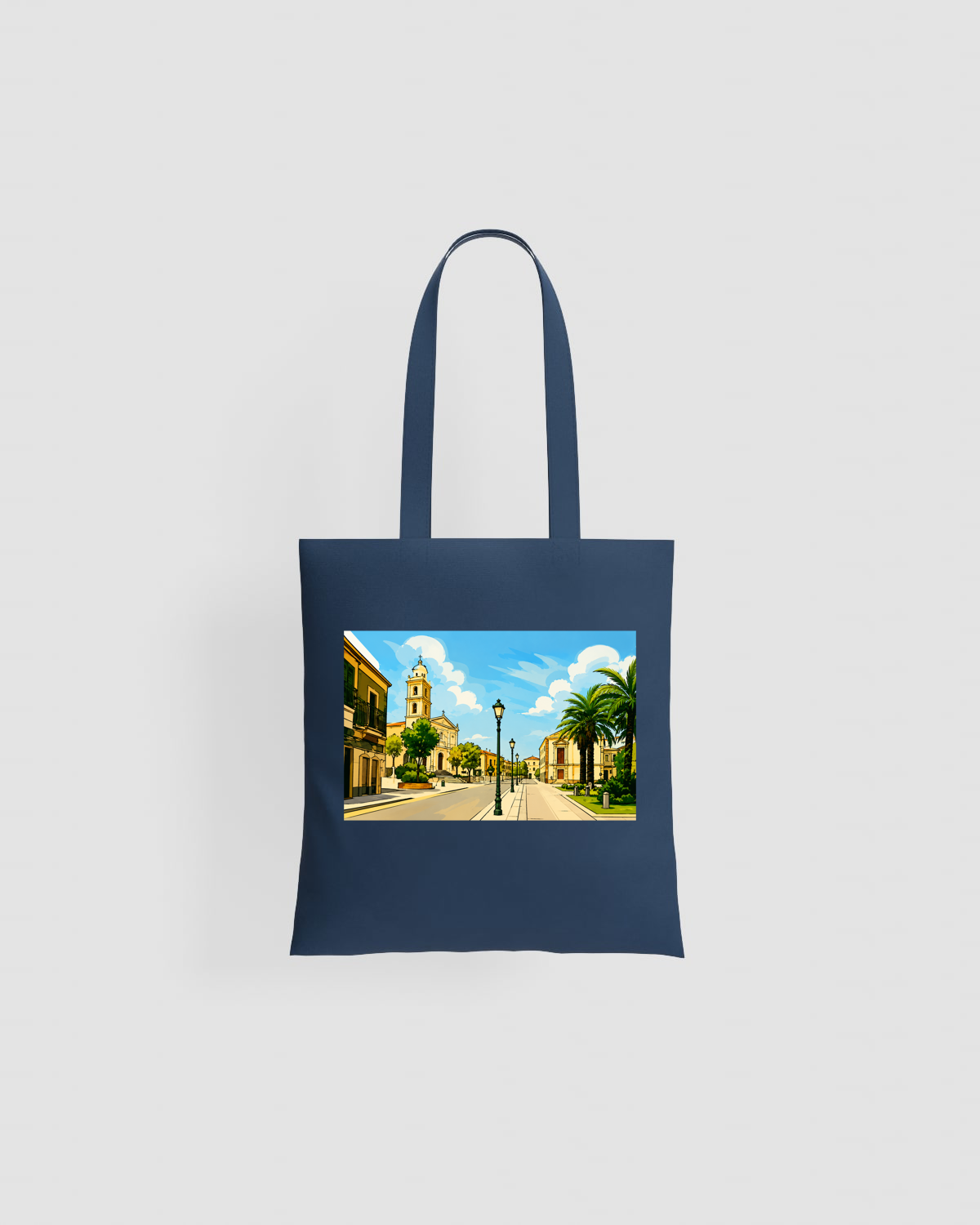 Premium Cotton Tote Bag with 67cm Long Handles 59