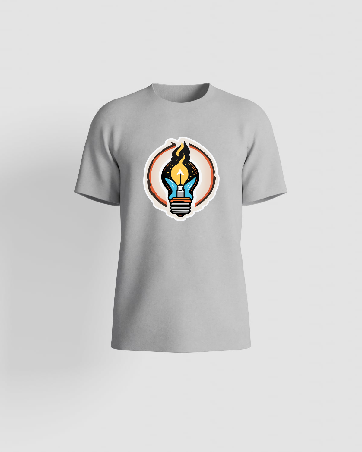Grey Organic T-Shirt, Modern Fit 59