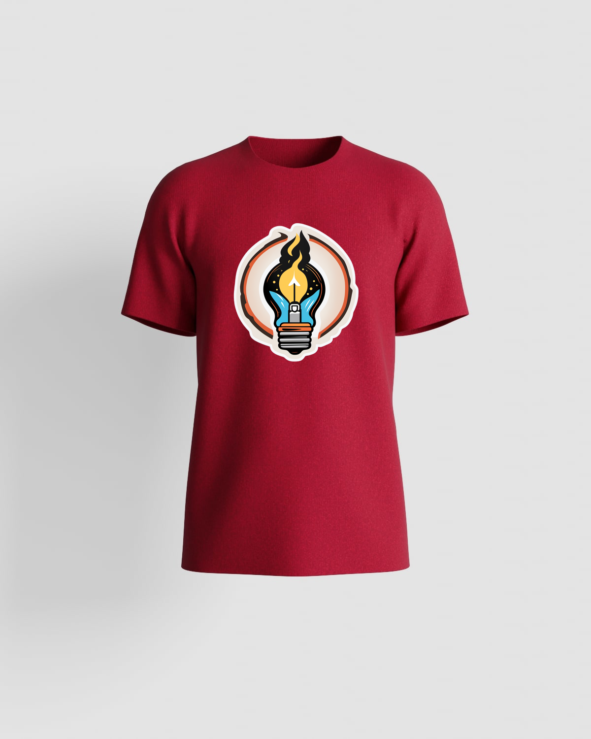Red T-Shirt – Organic Cotton, Modern Fit 59