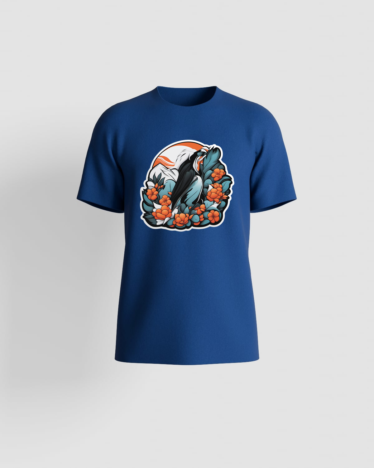 Blue T-Shirt – Modern Fit Crew Neck 59