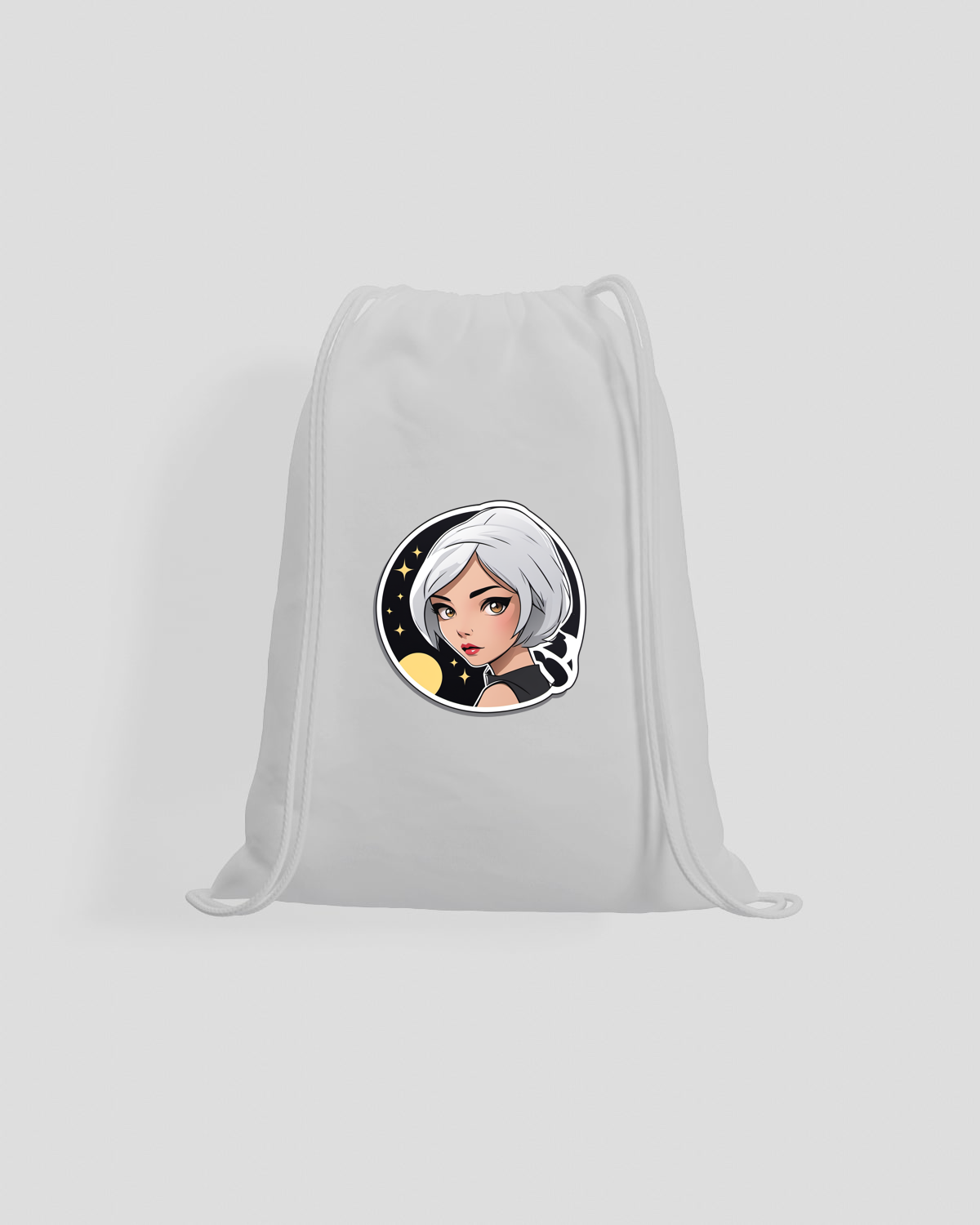 Customizable Lightweight Cotton Drawstring Bag with Natural Drawstrings 59