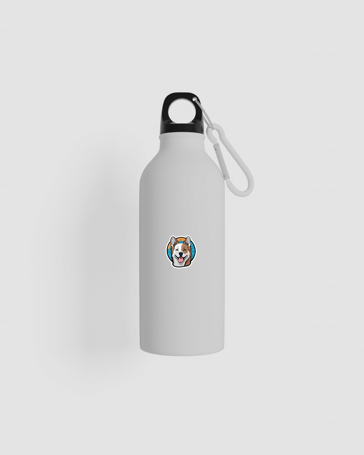 Recycled Aluminum Water Bottle with Carabiner 59