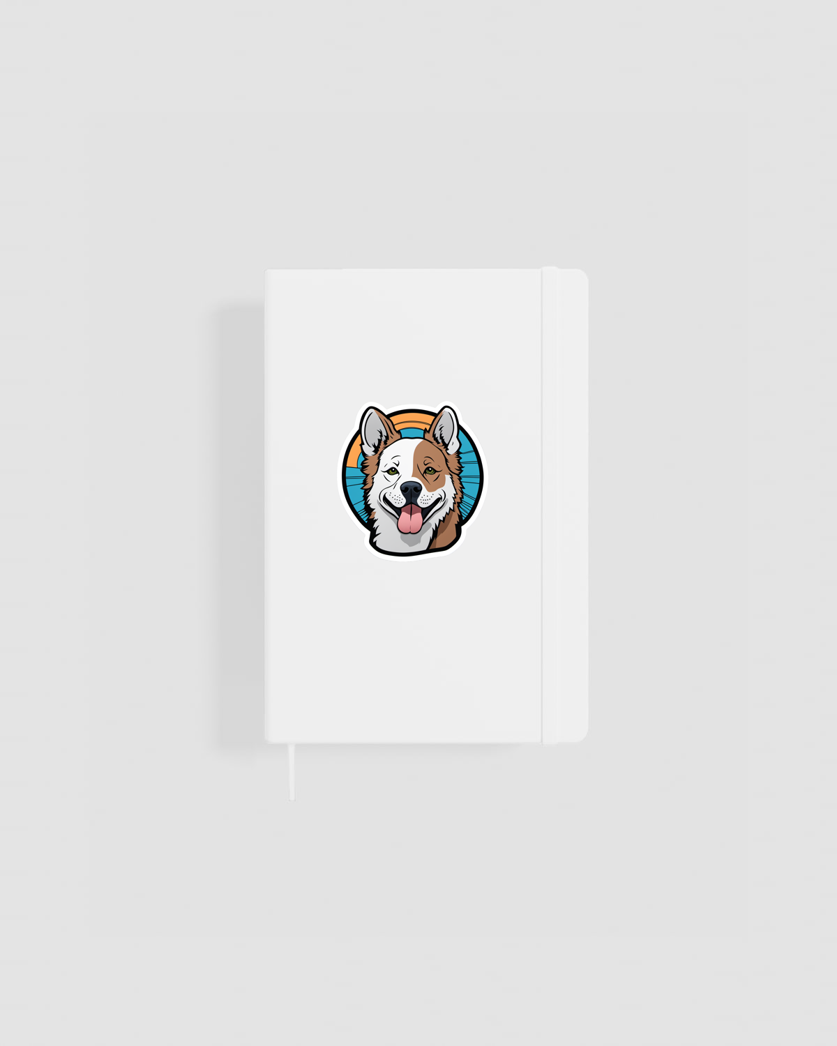 Custom Leather Notebook with Hand-Drawn Map 0