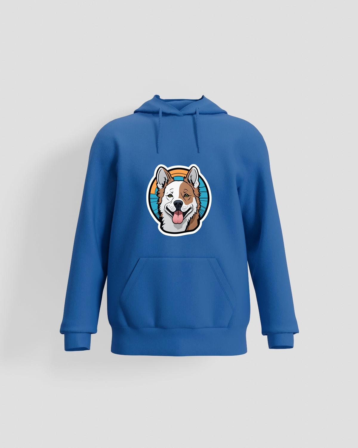 Blue Unisex Organic Cotton Sweatshirt 59