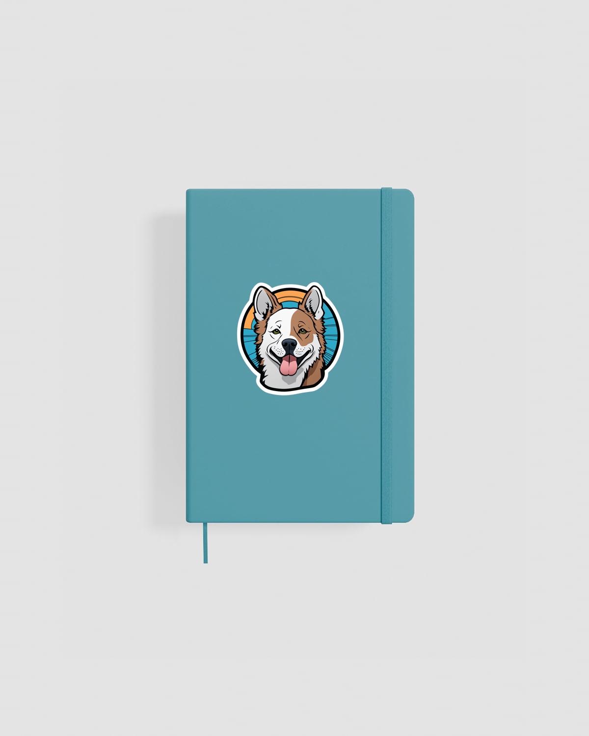 Customizable notebook, Light blue