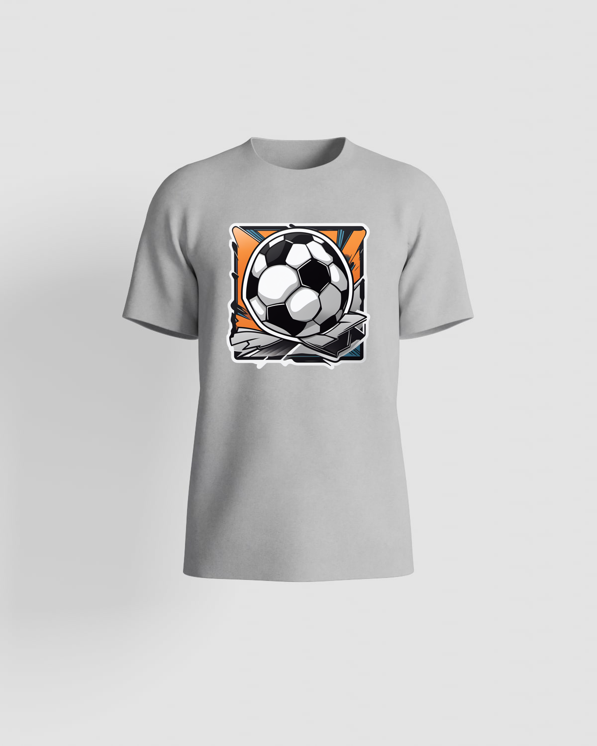 Grey T-Shirt, Modern Fit, Eco-Friendly 59