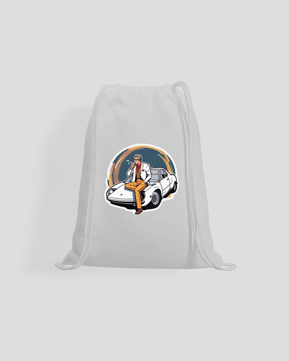 Custom Print-Ready Drawstring Bag – Lightweight Gym Companion 59