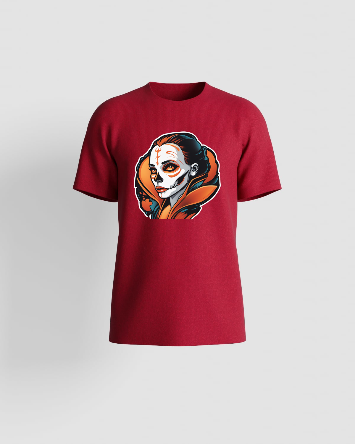 Red T-Shirt – Unique Graphic Design 59