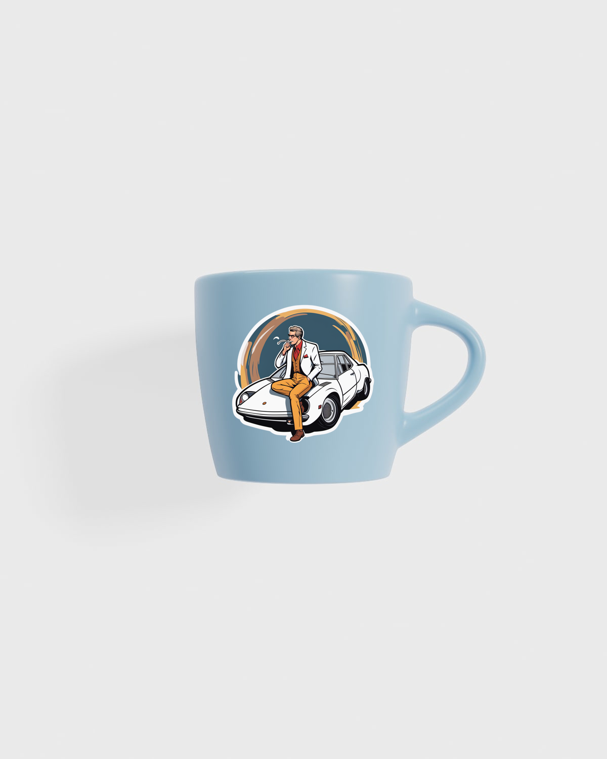 Custom Ceramic Mug with Matte Exterior 59