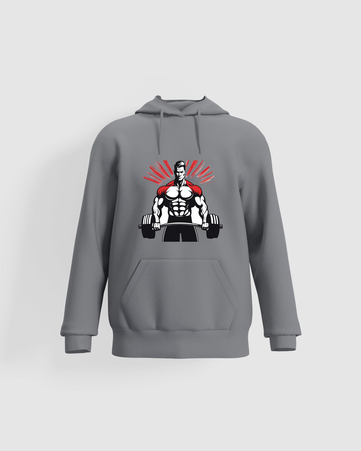 Grey Brushed Premium Sweatshirt – Organic Cotton Comfort 59