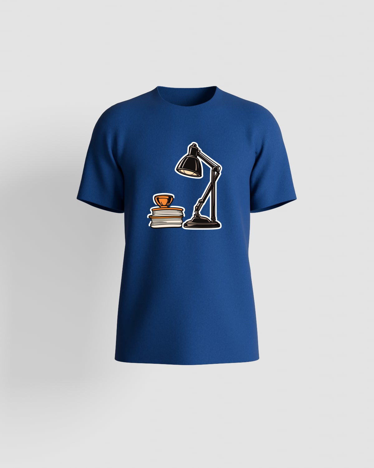 Blue Organic T-Shirt – Customizable Print 59