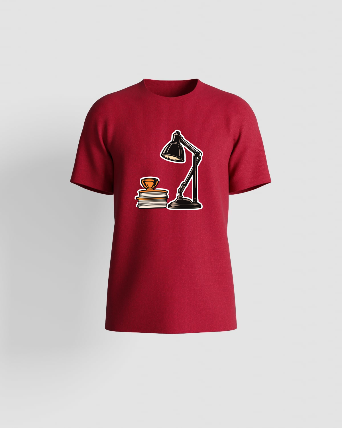 Red T-Shirt – Bold Graphic Print 59
