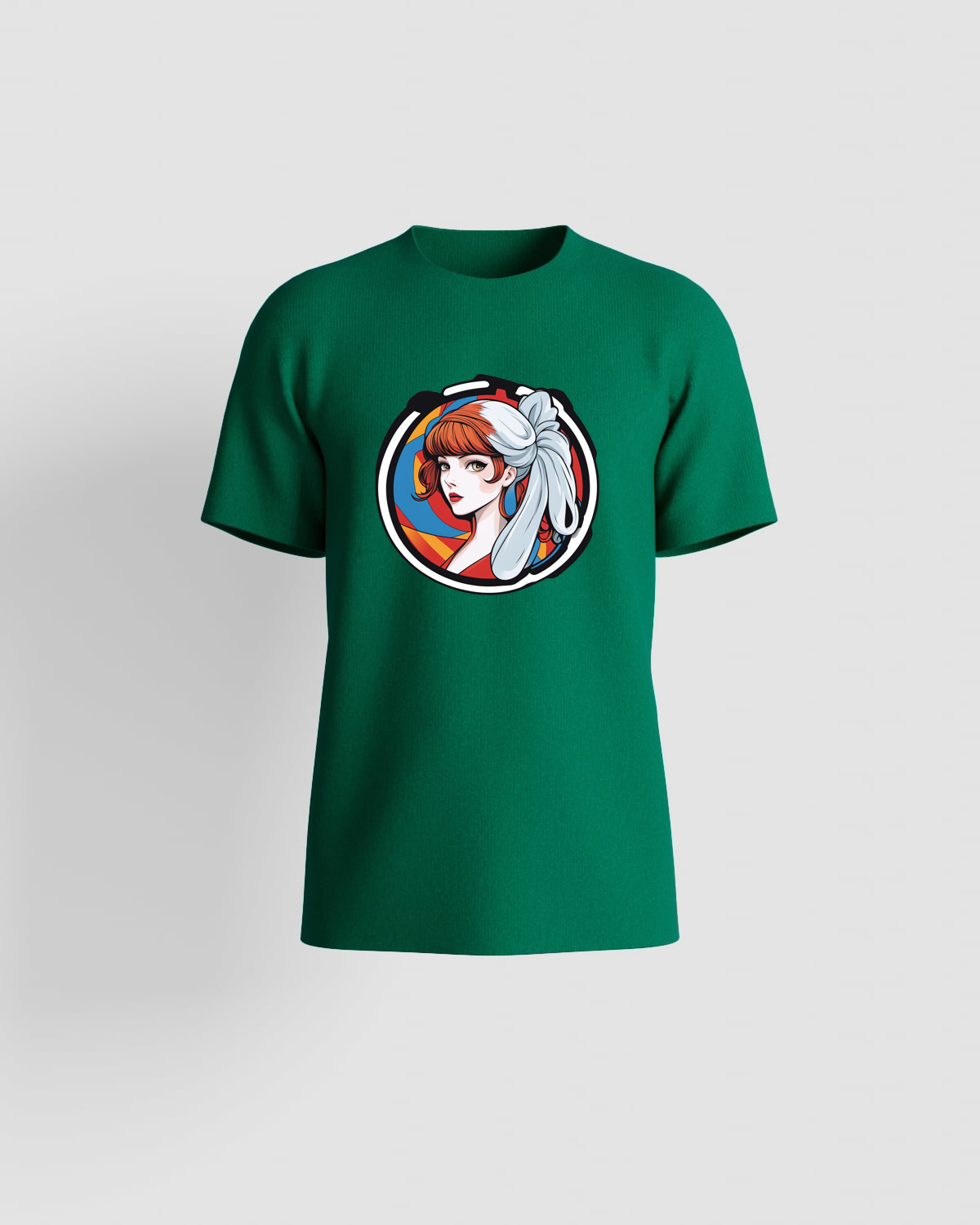 Green T-Shirt, 100% Organic Cotton 59