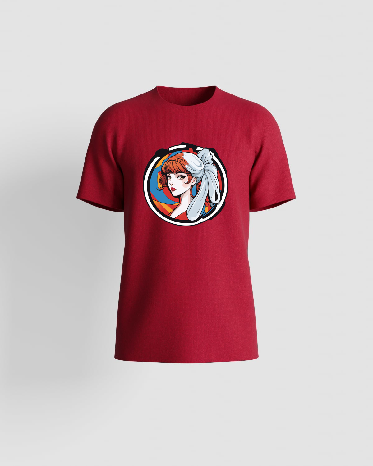 Red T-Shirt – Organic Cotton, Modern Fit 59