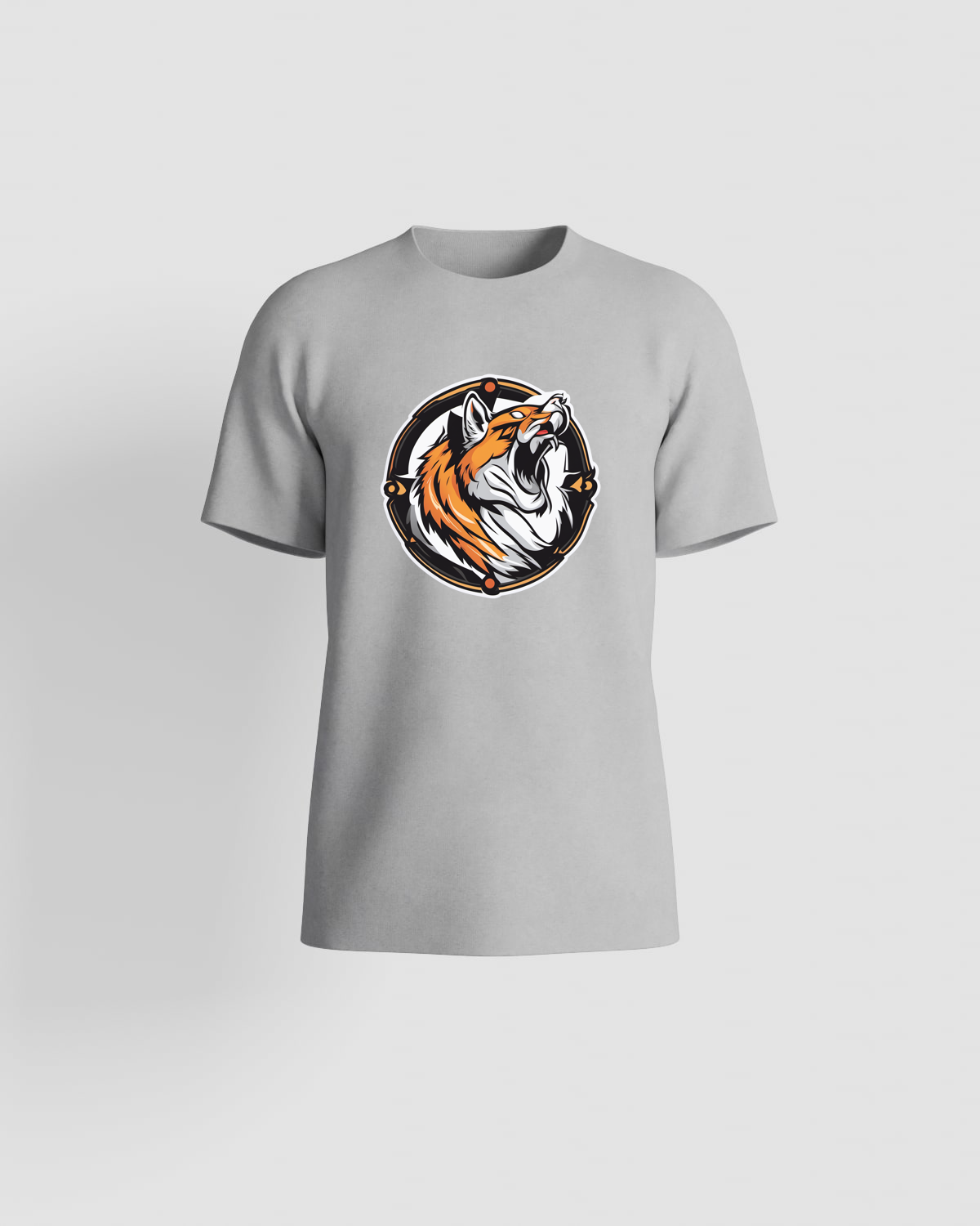 Grey T-Shirt, Modern Fit, Eco-Friendly 59