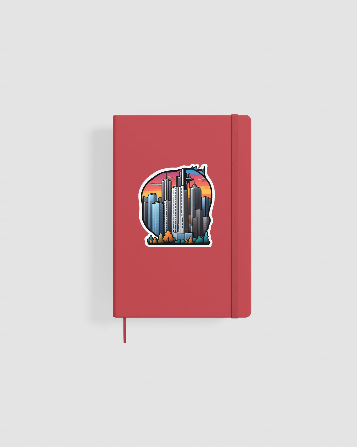 Customizable Notebook with Bold Graphic Design