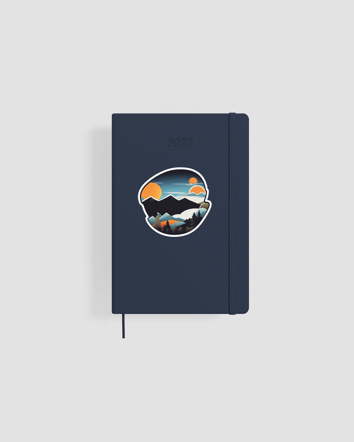 Customizable planner, Blue