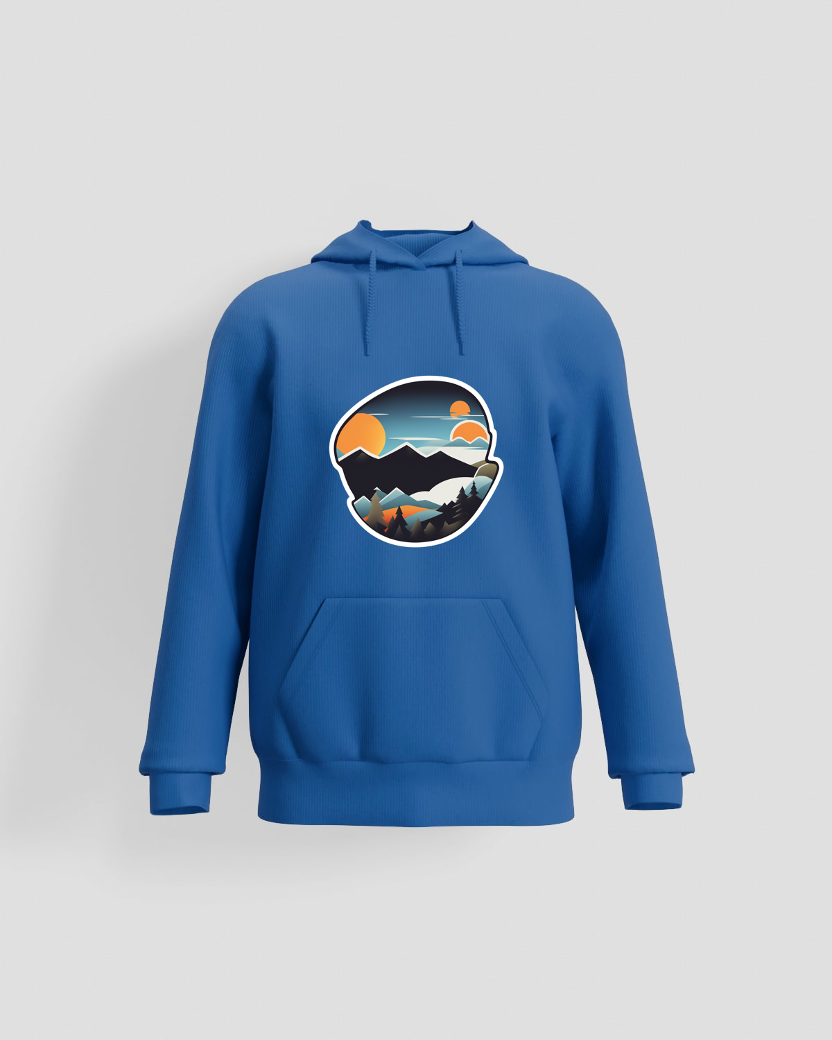 Blue Brushed Organic Sweatshirt 59
