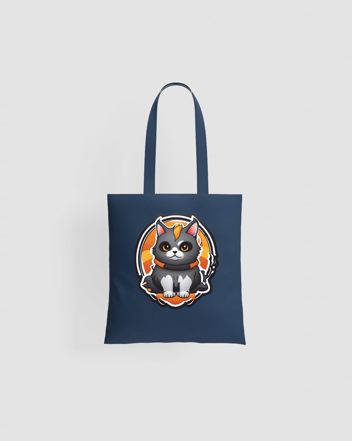 Cotton Tote Bag with 67 cm Handles and Smooth Surface 59