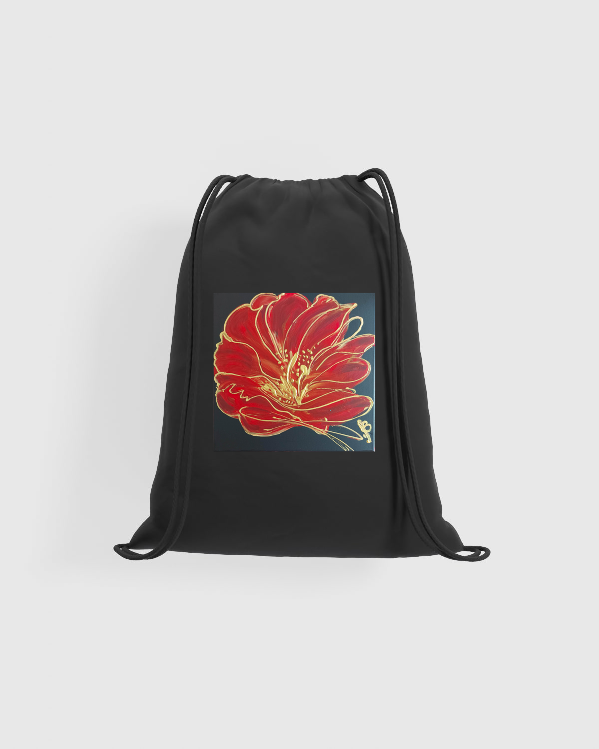 Customizable Recycled Cotton Drawstring Bag 59
