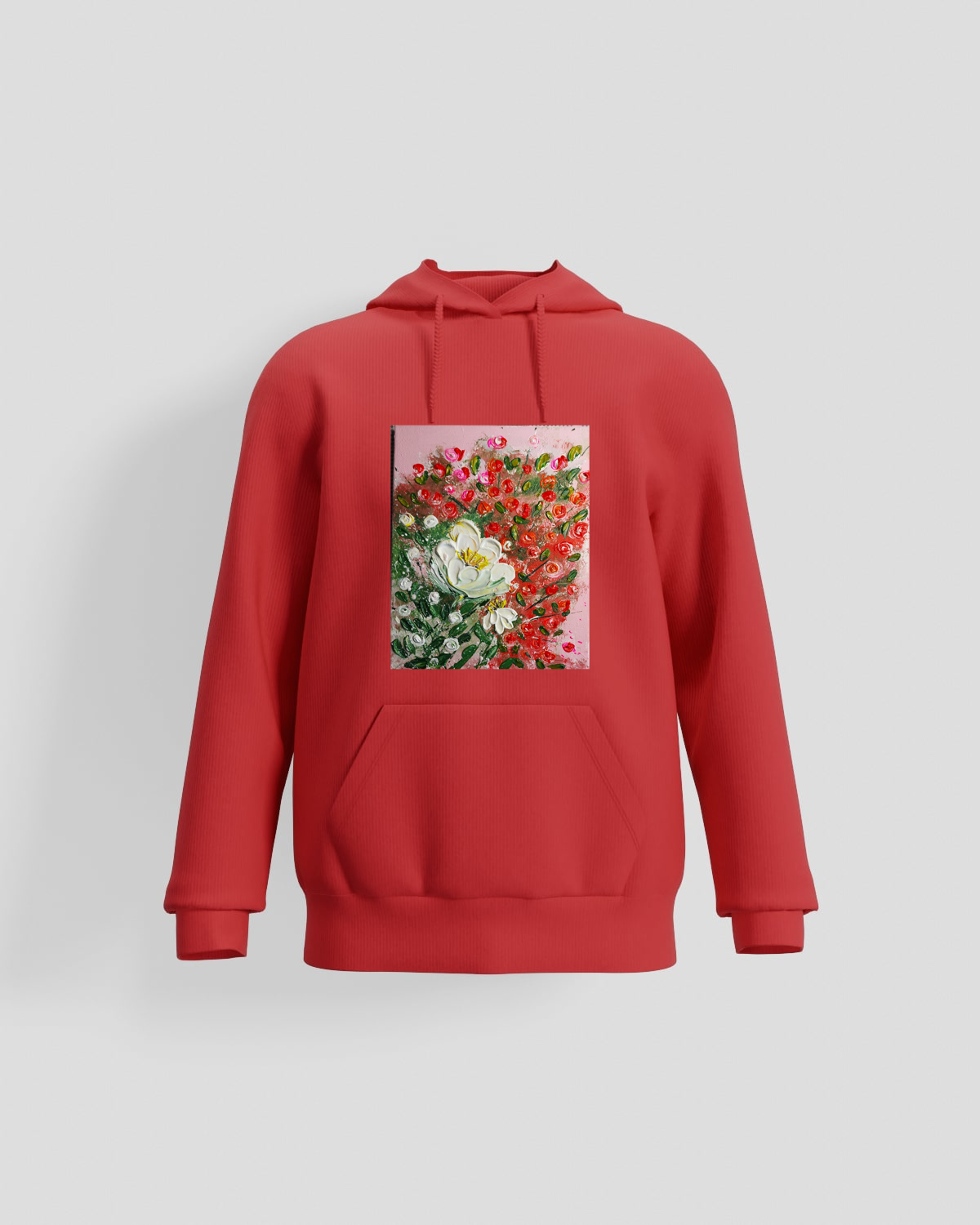 Red Brushed Organic Sweatshirt 59