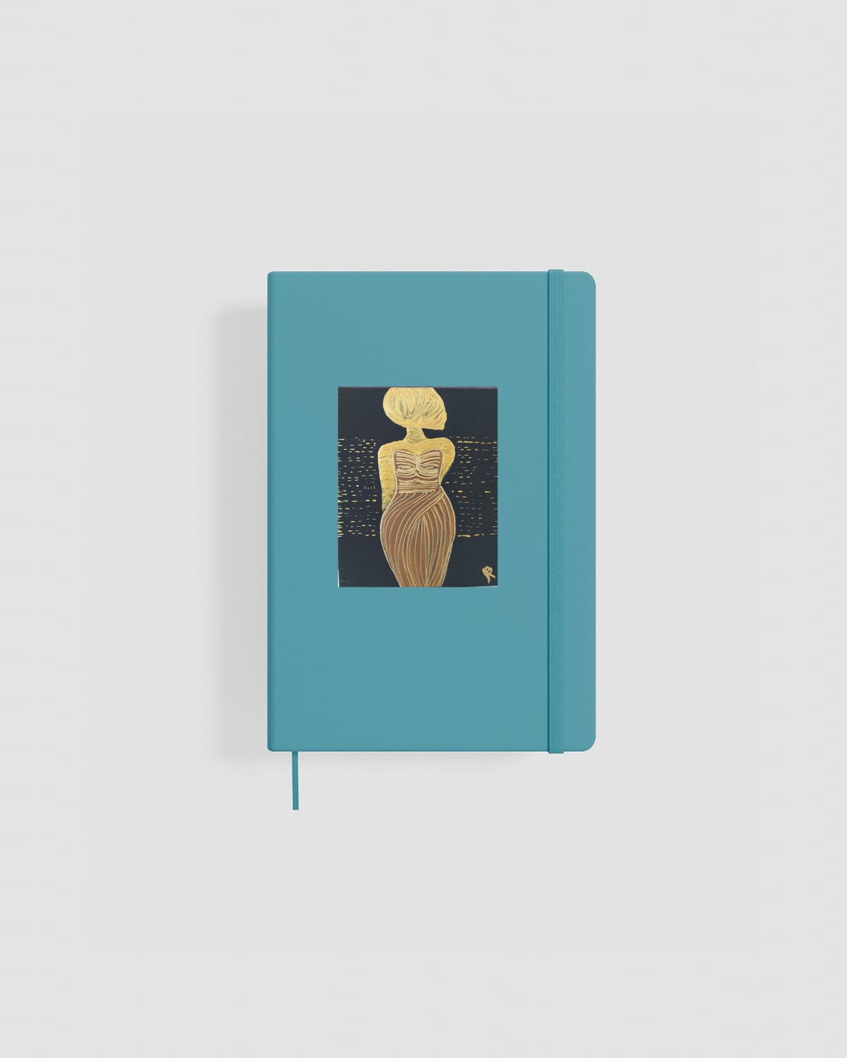 Customizable notebook, Light blue