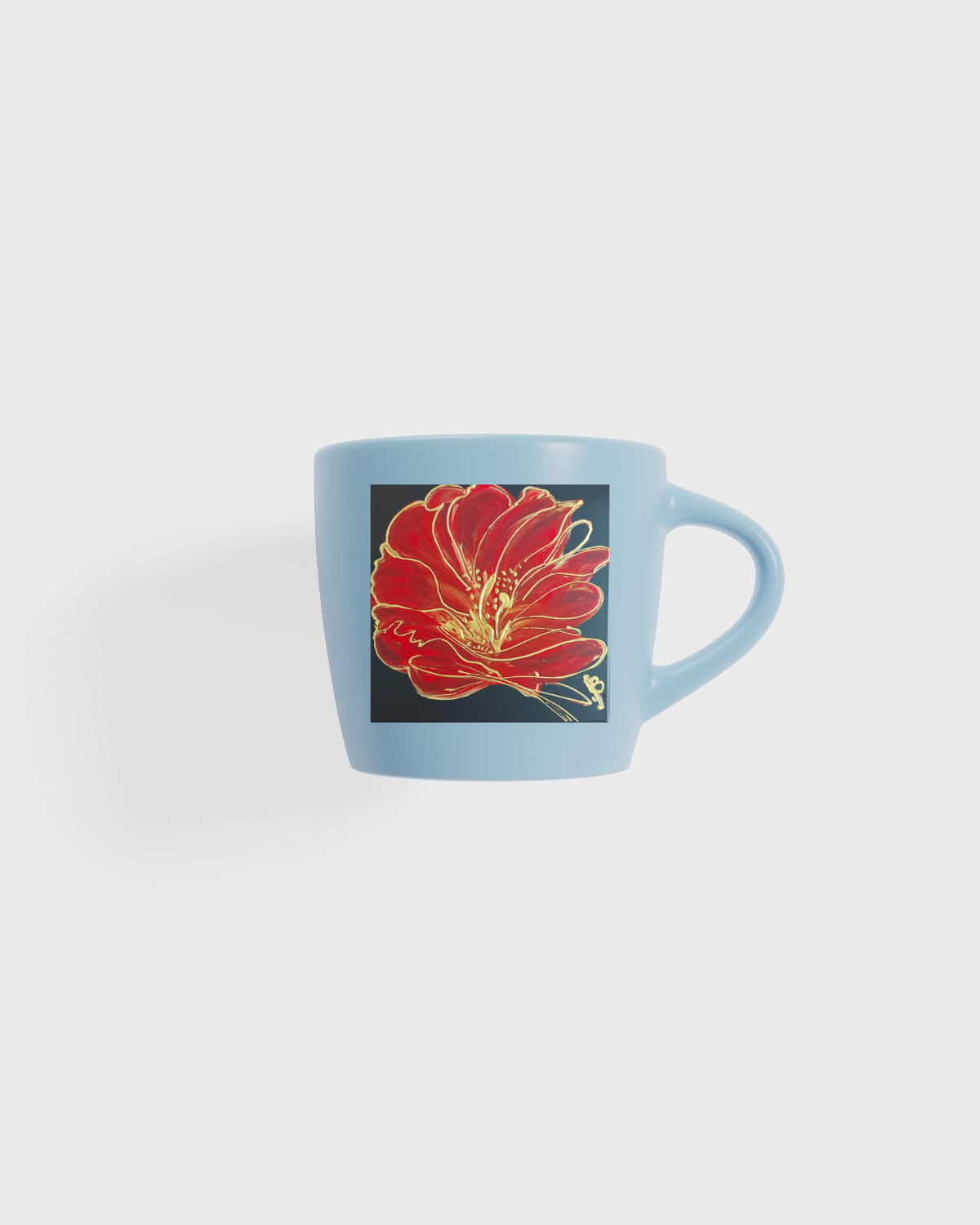 Matte Exterior Ceramic Mug with Glossy Interior 59