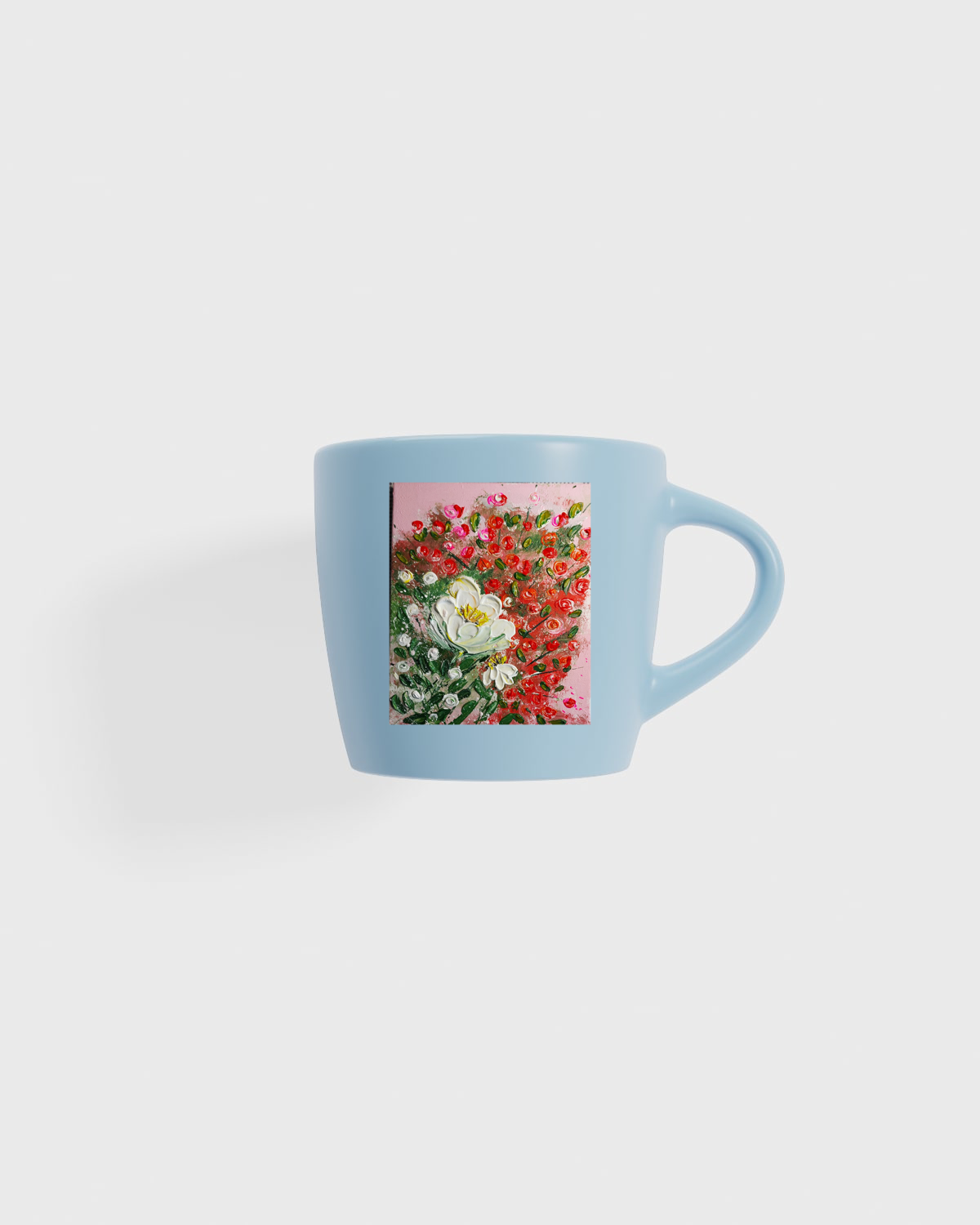 Matte Ceramic Mug with Glossy Interior for Hot and Cold 59