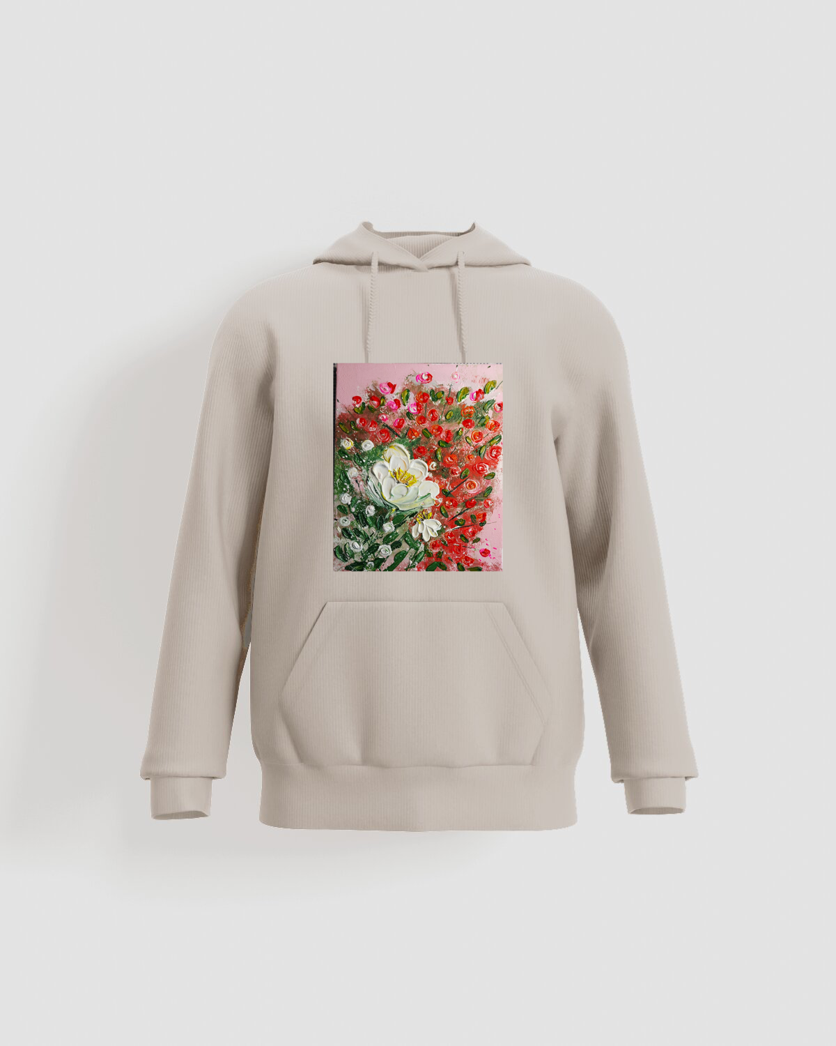Cream Organic Brushed Sweatshirt 59