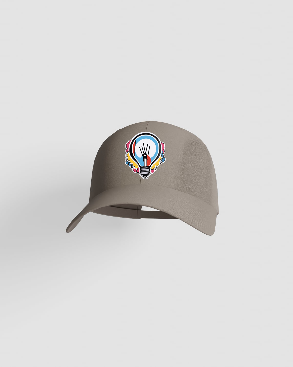 Khaki Cap with Adjustable Velcro Closure 59