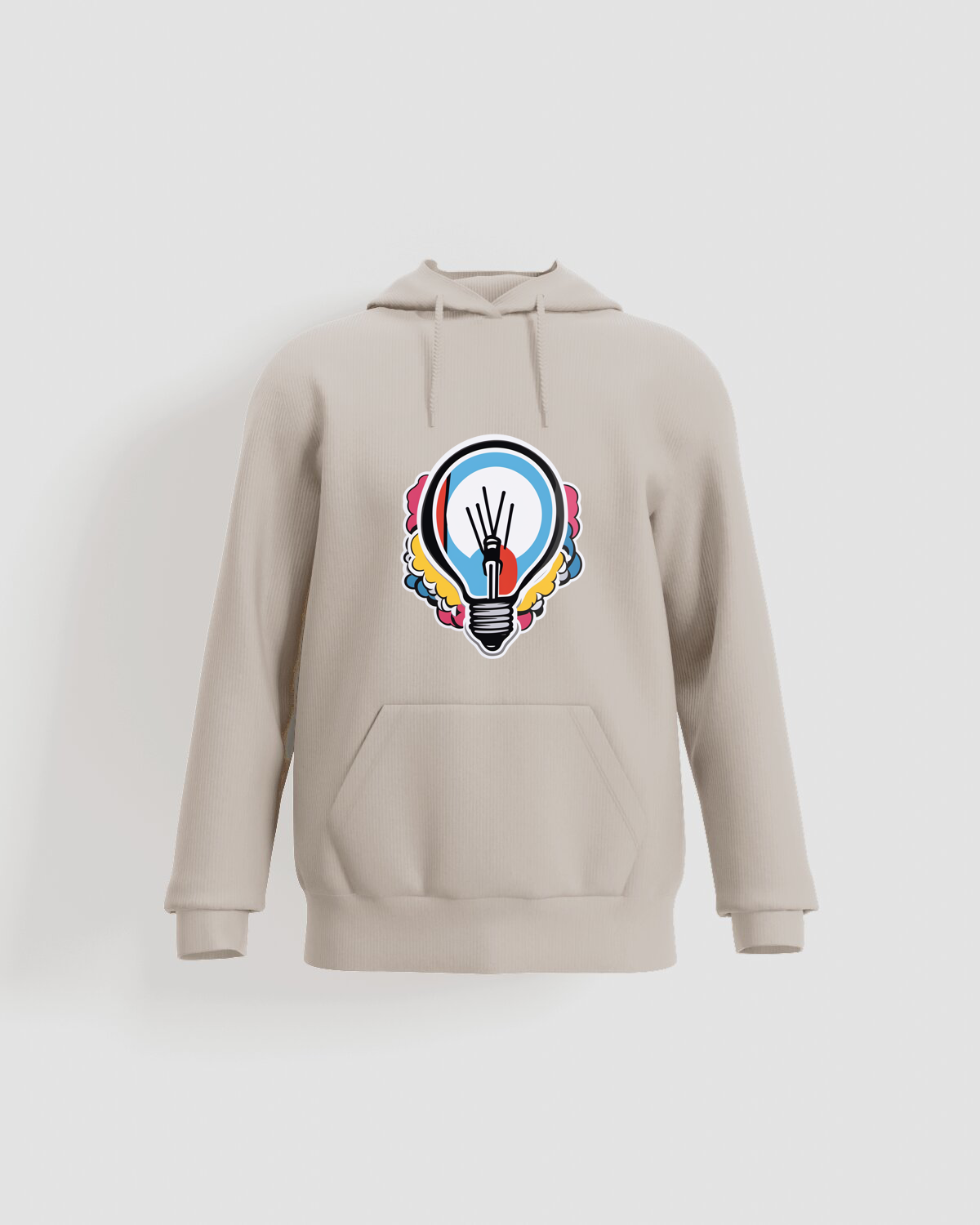 Cream Brushed Organic Sweatshirt 59