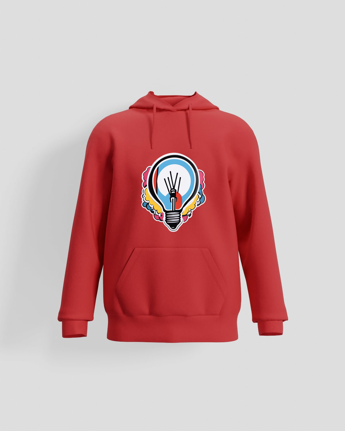 Red Brushed Organic Sweatshirt 59