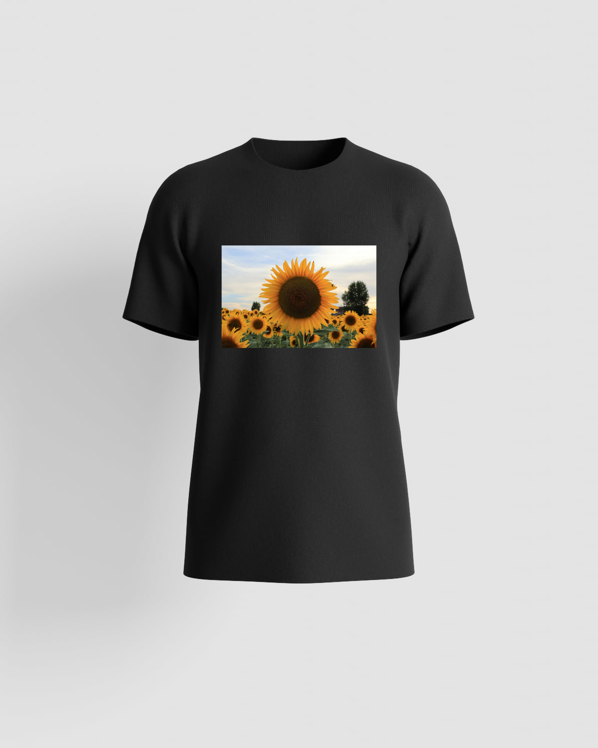 Black T-Shirt with Custom Logo 59